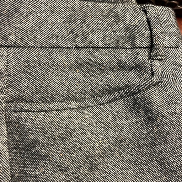 Ladies wool dress pants fully lined gray tweed from Talbots - Picture 3 of 5